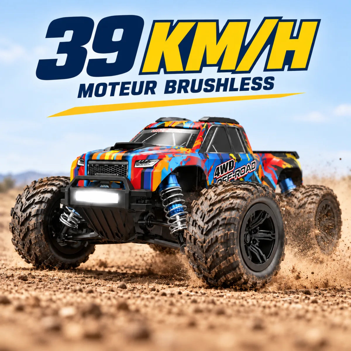 Micro Vortex 20 — Jusqu’à 39 km/h en brushless