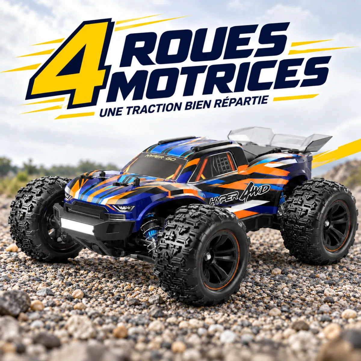 Pulse Runner 16 — Quatre roues motrices pour garder la traction