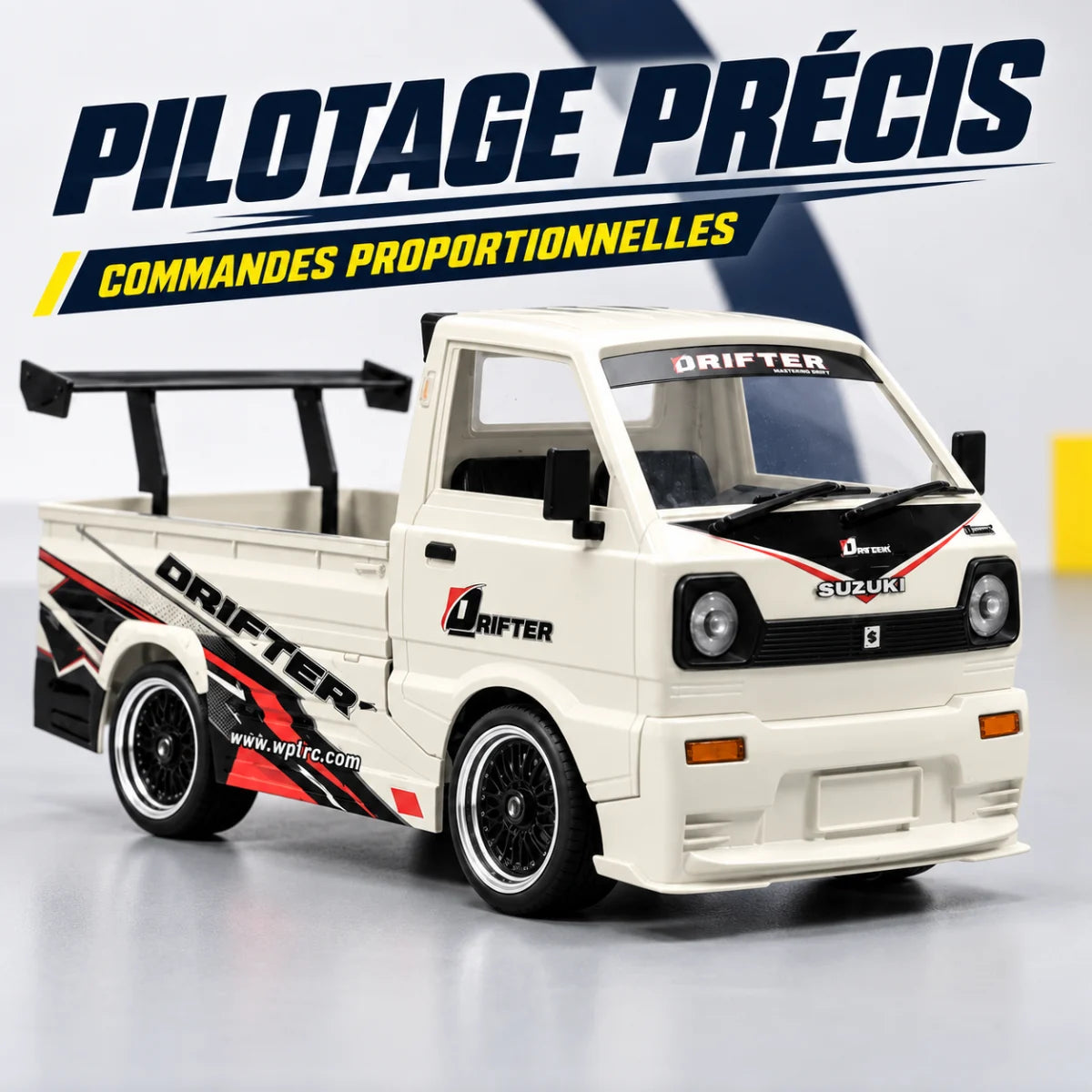 Neon Drift 10 — Des commandes proportionnelles