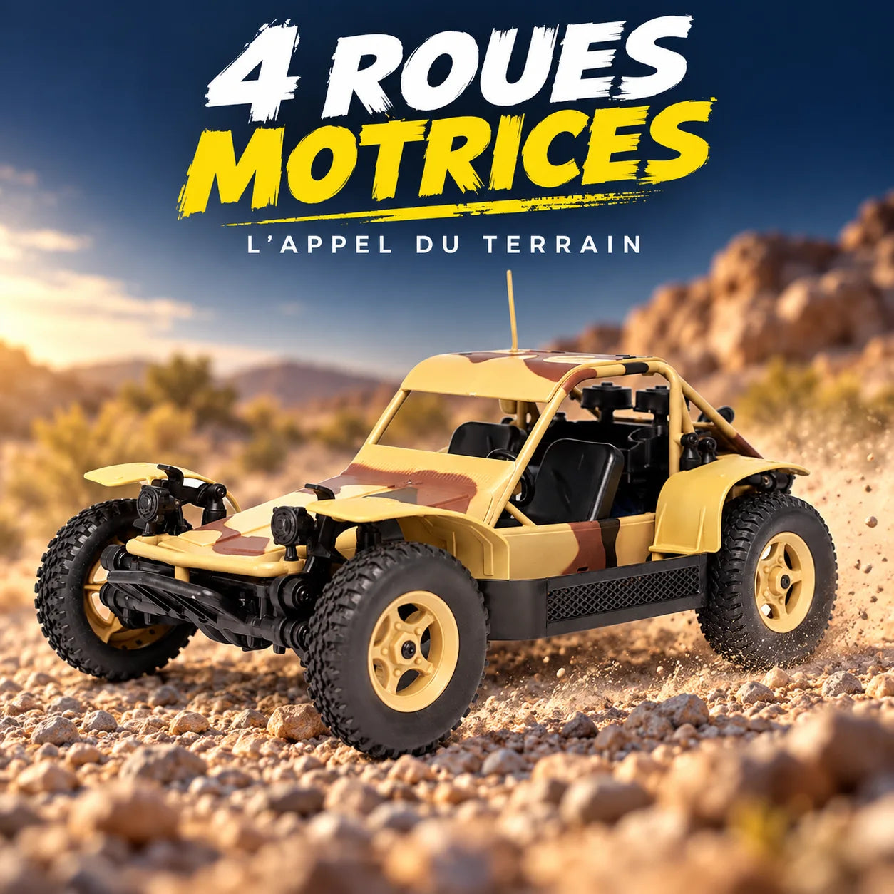 Sandstorm Patrol 16 — Quatre roues motrices